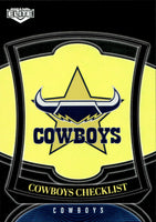 2023 NRL Elite Silver Special - P082 - North Queensland Cowboys Checklist - North Queensland Cowboys