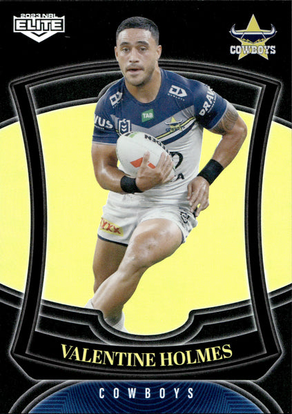 2023 NRL Elite Silver Special - P086 - Valentine Holmes - North Queensland Cowboys