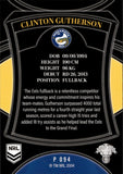 2023 NRL Elite Silver Special - P094 - Clinton Gutherson - Parramatta Eels