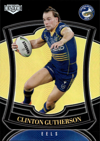 2023 NRL Elite Silver Special - P094 - Clinton Gutherson - Parramatta Eels