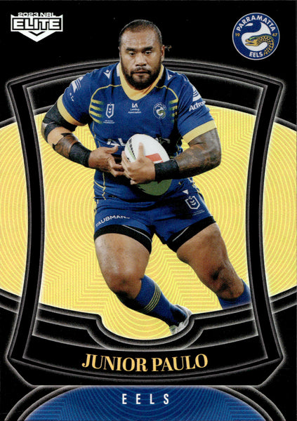 2023 NRL Elite Silver Special - P098 - Junior Paulo - Parramatta Eels