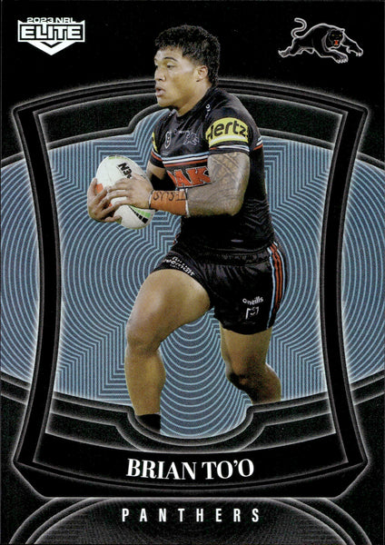 2023 NRL Elite Silver Special - P107 - Brian To’o - Penrith Panthers