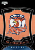 2023 NRL Elite Silver Special - P127 - Sydney Roosters Checklist - Sydney Roosters