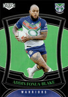 2023 NRL Elite Silver Special - P139 - Addin Fonua-Blake - New Zealand Warriors