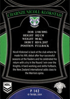 2023 NRL Elite Silver Special - P142 - Charnze Nicoll-Klokstad - New Zealand Warriors