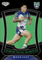 2023 NRL Elite Silver Special - P142 - Charnze Nicoll-Klokstad - New Zealand Warriors