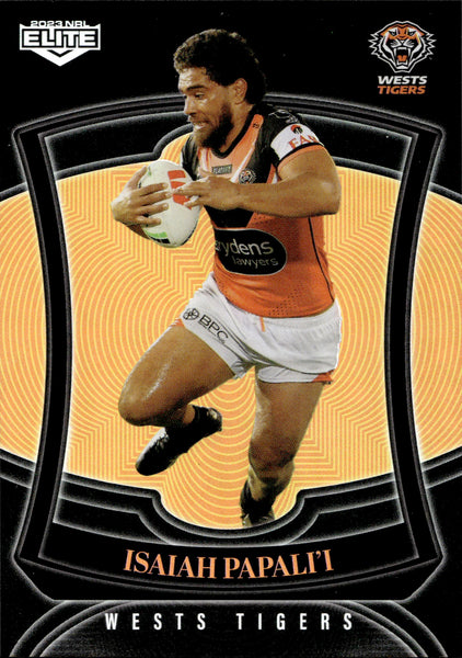 2023 NRL Elite Silver Special - P153 - Isaiah Papali'i - Wests Tigers