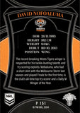 2023 NRL Elite Silver Special - P151 - David Nofoaluma - Wests Tigers