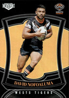 2023 NRL Elite Silver Special - P151 - David Nofoaluma - Wests Tigers