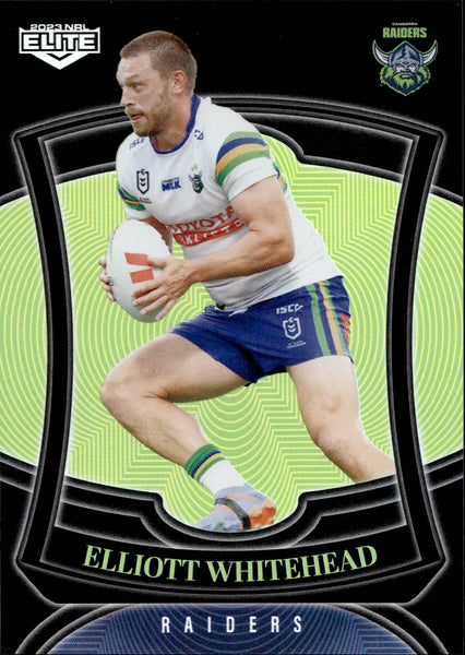 2023 NRL Elite Silver Special - P016 - Elliott Whitehead - Canberra Raiders