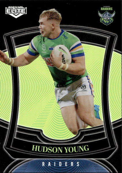 2023 NRL Elite Silver Special - P018 - Hudson Young - Canberra Raiders