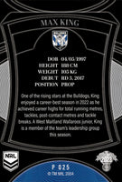 2023 NRL Elite Silver Special - P025 - Max King - Canterbury-Bankstown Bulldogs