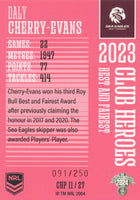 2024 NRL Traders - Club Heroes Pink - CHP 11 - Daly Cherry Evans - 091/250