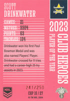 2024 NRL Traders - Club Heroes Pink - CHP 15 - Scott Drinkwater - 241/250