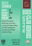 2024 NRL Traders - Club Heroes Teal - CHT 02 - Mariah Denman - 079/175