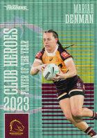 2024 NRL Traders - Club Heroes Teal - CHT 02 - Mariah Denman - 079/175