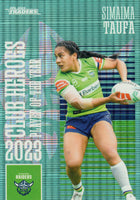 2024 NRL Traders - Club Heroes Teal - CHT 04 - Simaima Taufa - 091/175