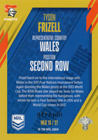 2024 NRL Traders - World In League Gold - WLG 13 - Tyson Frizell - 047/100