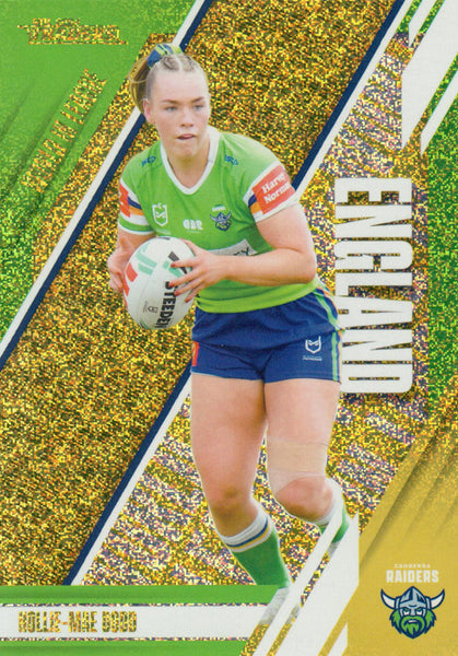 2024 NRL Traders - World In League Gold - WLG 04 - Hollie-Mae Dodd - 059/100
