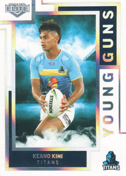 2024 NRL Elite - Young Guns - YG 11 - Keano Kini - 093/206