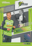 2024-25 Cricket Traders - Club Champions Priority - CC 15 - Chris Green - 26/38