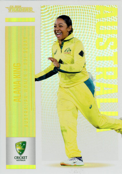 2024-25 Cricket Traders - Gold Special - G 041 - Alana King - 46/67