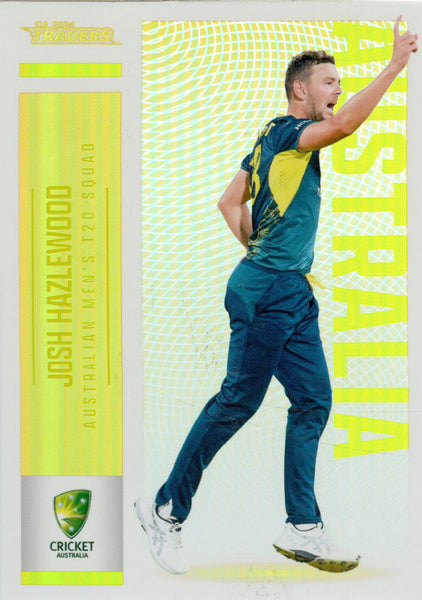 2024-25 Cricket Traders - Gold Special - G 021 - Josh Hazlewood - 24/67