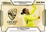 2024-25 Cricket Traders - International Series Gold - ISG 26 - Alana King - 06/67