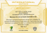 2024-25 Cricket Traders - International Series Gold - ISG 25 - Beth Mooney - 56/67