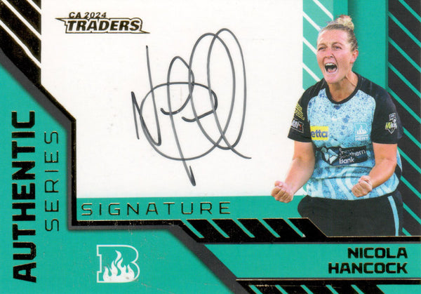 2024-25 Cricket Traders - Authentic Signature Team - AST 04 - Nicola Hancock - 16/30