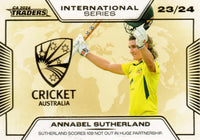 2024-25 Cricket Traders - International Series Case Cards - ISC 3 - Annabel Sutherland - 17/75