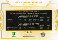 2024-25 Cricket Traders - International Series Case Cards - ISC 4 - Phoebe Litchfield - 22/75