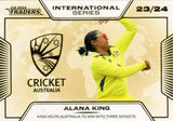 2024-25 Cricket Traders - International Series Gold - ISG 26 - Alana King - 12/67