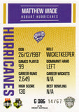 2024-25 Cricket Traders - Gold Special - G 086 - Matthew Wade - 14/67