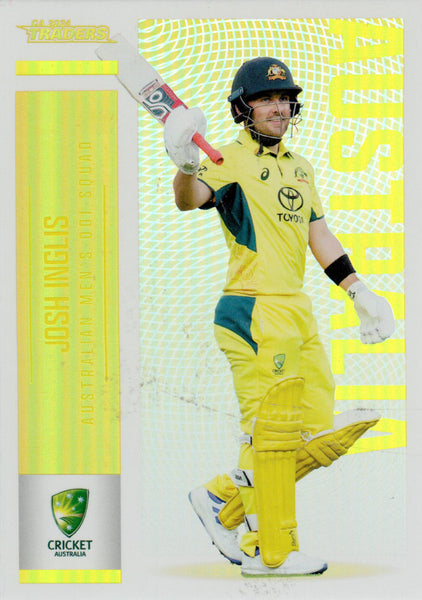 2024-25 Cricket Traders - Gold Special - G 013 - Josh Inglis - 62/67