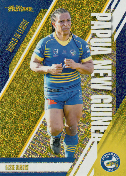 2024 NRL Traders - World In League Gold - WLG 18 - Elsie Albert - 006/100