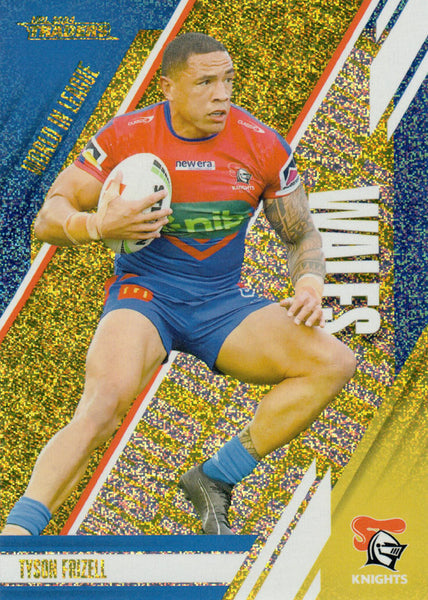 2024 NRL Traders - World In League Gold - WLG 13 - Tyson Frizell - 058/100