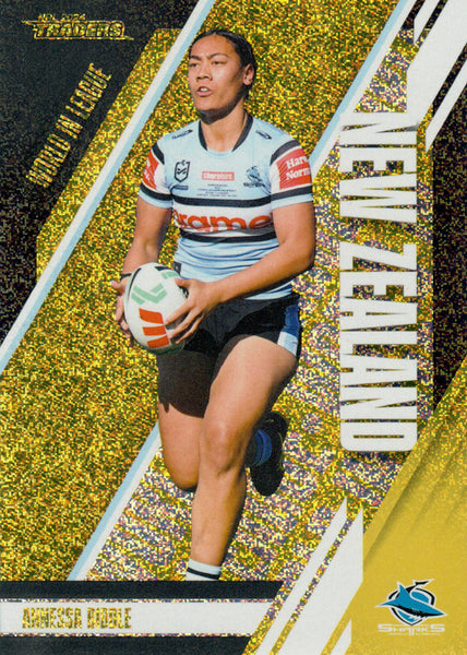 2024 NRL Traders - World In League Gold - WLG 07 - Annessa Biddle - 016/100