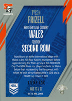 2024 NRL Traders - World In League Silver - WLS 13 - Tyson Frizell - 150/150