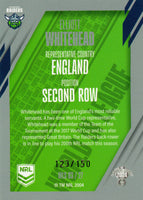 2024 NRL Traders - World In League Silver - WLS 03 - Elliott Whitehead - 123/150