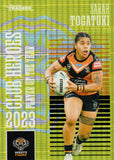 2024 NRL Traders - Club Heroes Green - CHG 27 - Sarah Togatuk - 008/100