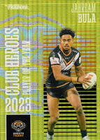 2024 NRL Traders - Club Heroes Green - CHG 26 - Jahream Bula - 095/100