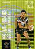 2024 NRL Traders - Club Heroes Green - CHG 26 - Jahream Bula - 095/100