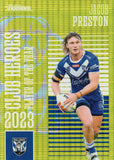 2024 NRL Traders - Club Heroes Green - CHG 05 - Jacob Preston - 095/100