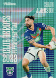 2024 NRL Traders - Club Heroes Teal - CHT 25 - Shaun Johnson - 113/175