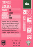 2024 NRL Traders - Club Heroes Pink - CHP 20 - Campbell Graham - 042/250