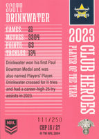 2024 NRL Traders - Club Heroes Pink - CHP 15 - Scott Drinkwater - 111/250