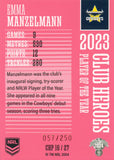 2024 NRL Traders - Club Heroes Pink - CHP 16 - Emma Manzelmann - 057/250
