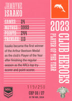 2024 NRL Traders - Club Heroes Pink - CHP 08 - Jamayne Isaako - 119/250