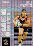 2024 NRL Traders - Club Heroes Violet - CHV 27 - Sarah Togatuk - Wests Tigers